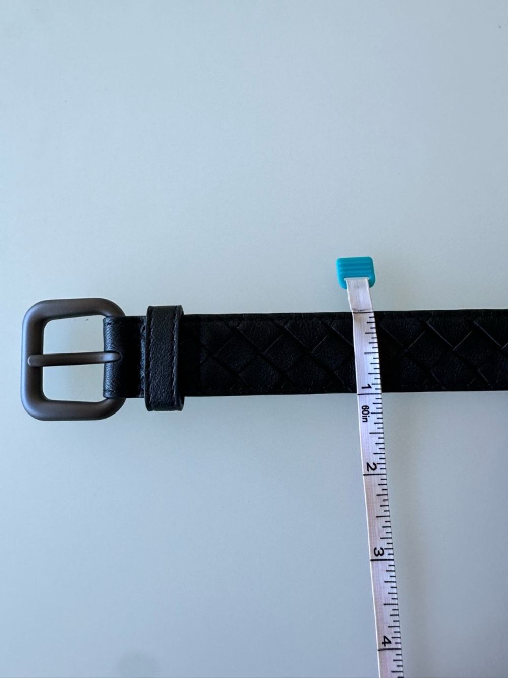 Bottega Veneta Black Woven Leather Belt - Picture 4 of 6